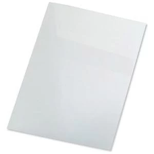 image of Original GBC PolyCovers A4 Opaque Binding Covers Polypropylene 300 Micron White 1 x Pack of 100 Binding Covers