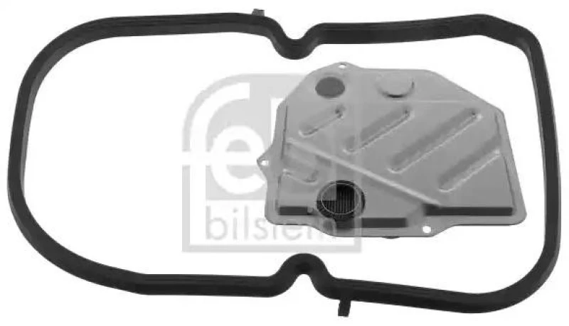 Image of FEBI BILSTEIN 100130 Hydraulic Filter Set, automatic transmission with oil sump gasket Steel Hydraulic Filter Set,automatic transmission (3843)