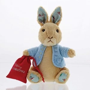 Image of Peter Rabbit Christmas Small Soft Toy