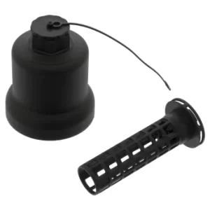 Image of Oil Cap Lid 49633 by Febi Bilstein