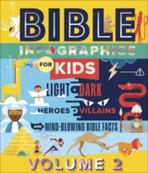 Image of bible infographics for kidstm volume 2 light and dark heroes and villains