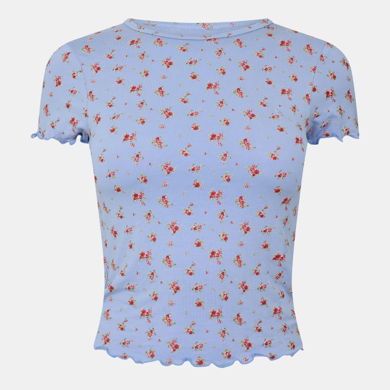 Image of Jack Wills Womens Printed Set Pyjama Shorts Brunerra/Wine female 8 (XS)