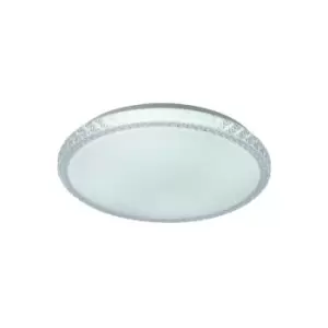 image of White Naxos ceiling lamp 1 bulb 6,5cm