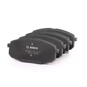 Image of Bosch Brake pad set HYUNDAI,KIA 0 986 424 811 3328ZK2JA,3328ZK2JA,581011HA20 0K2FA3328Z,0K2JA3328Z,0K2JA3328ZA,581011MA00,581011MA01,581011MA20