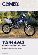 Image of yamaha yz250f and wr250f motorcycle service repair manual