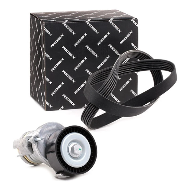 Image of RIDEX 542R0093 V-ribbed belt set V-Ribbed Belt Set (542)