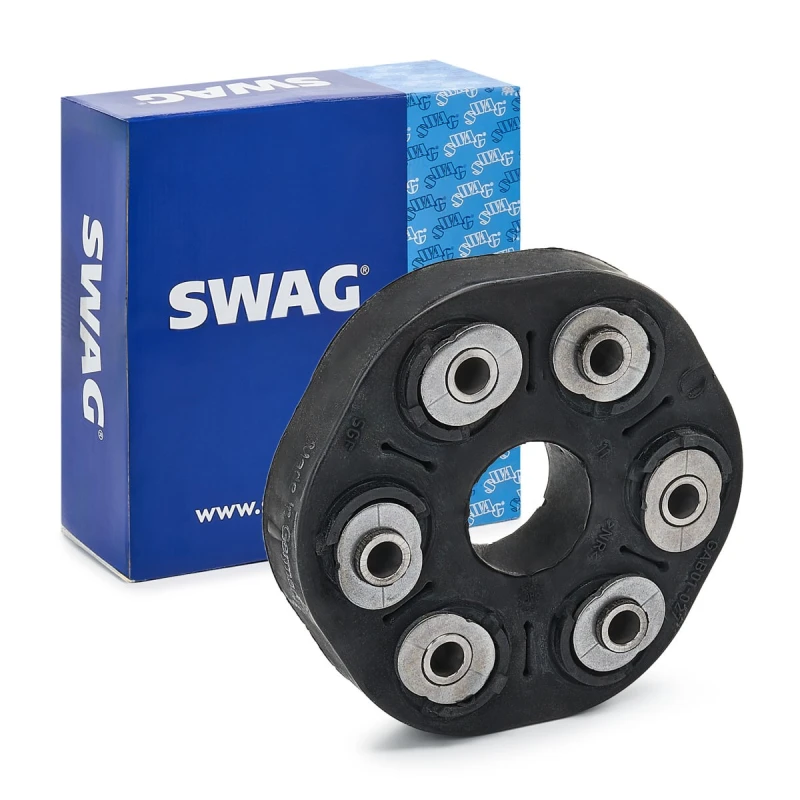 Image of SWAG 20 92 3959 Drive Shaft Coupler Front, Bolt Hole Circle Ø: 110mm Joint,propeller shaft (1427)