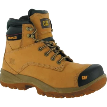 image of 7050 Spiro Mens Tan Safety Boots - Size 6