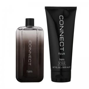 image of FCUK Connect Him Gift Set 100ml