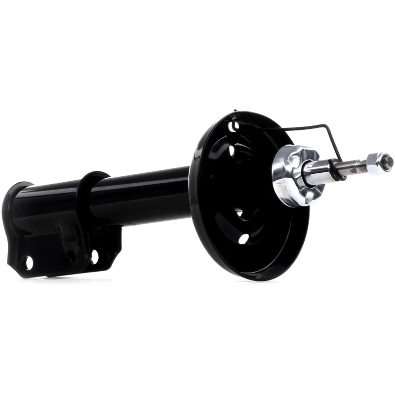 Image of RIDEX 854S0099 Shock absorber Front Axle, Gas Pressure, Twin-Tube, Suspension Strut, Bottom Plate Shock Absorber (854)