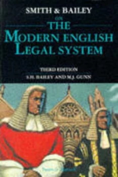Image of Smith and Bailey on the Modern English Legal System by S. H Bailey and Michael J Gunn and P. F Smith Book