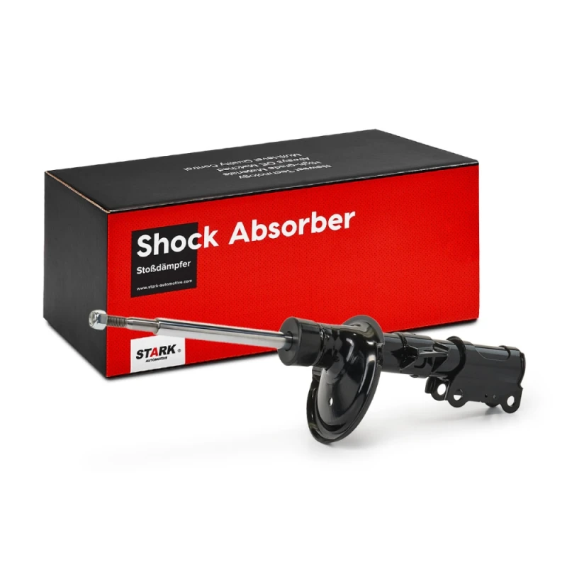 Image of STARK SKSA-0130029 Shock absorber Front Axle, Gas Pressure, Twin-Tube, Suspension Strut, Top pin Shock Absorber (854)