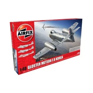 Image of Gloster Meteor F.8 Korea Series 9 1:48 Air Fix Model Kit