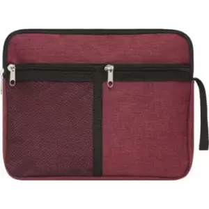 image of Bullet Hoss Toiletry Bag (One Size) (Dark Red Heather)