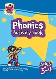 Image of New Phonics Activity Book for Ages 3-4 (Preschool): perfect for learning at home