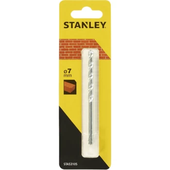 Image of Stanley Masonry Drill Bit 7 x 100mm - STA53105-QZ