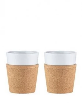 Bodum Bistro 2 Piece Mug With Cork Sleeve, 30Ml