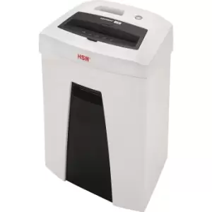 image of HSM SECURIO document shredder C16, collection capacity 25 l, strips, 12 - 14 sheets