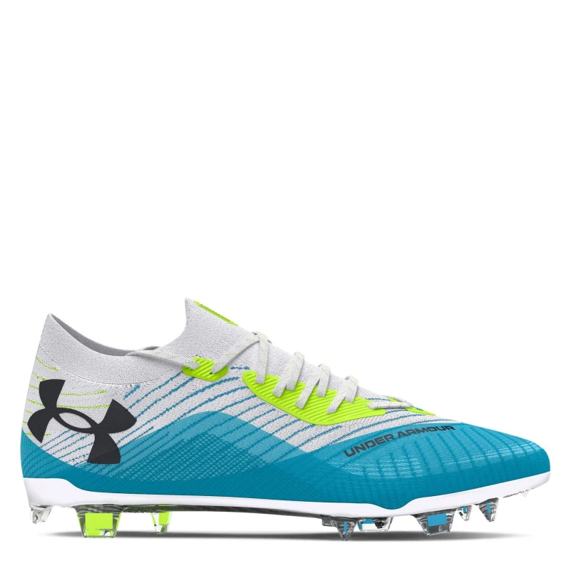 Image of Under Armour Shadow Elite 2 Womens Firm Ground Football Boots White/Capri female 3.5 (36.5)