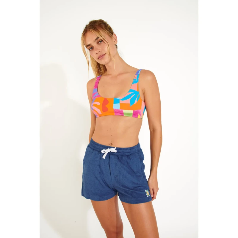 Image of banana moon Womens shorts Banana Moon Taeka Seasponge Bleu Female M
