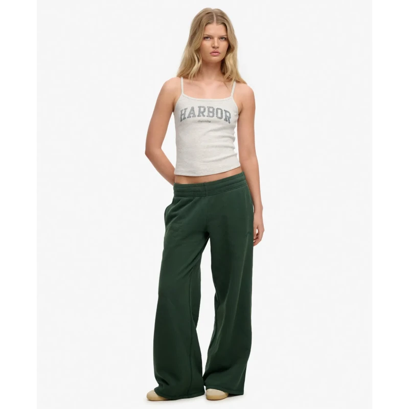 Image of Superdry Womens Graphic Print Tank Top Superdry Athletic Essentials Gris Female L