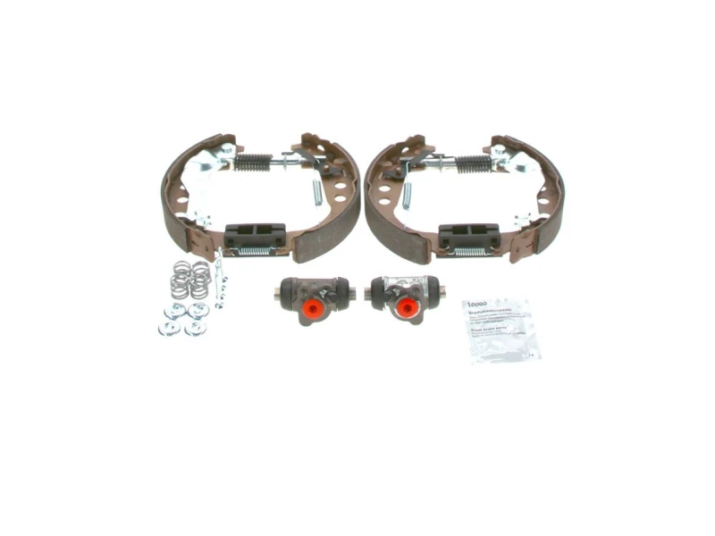Image of Bosch 0 204 114 662 Brake Set, drum brakes with wheel brake cylinder Brake Set,drum brakes (3859)
