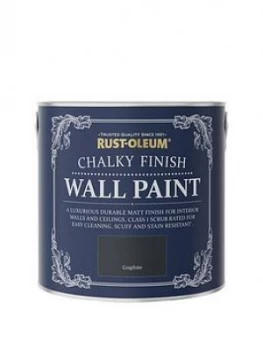 Image of Rust-Oleum Rust-Oleum Chalky Wall Paint Graphite 2.5L