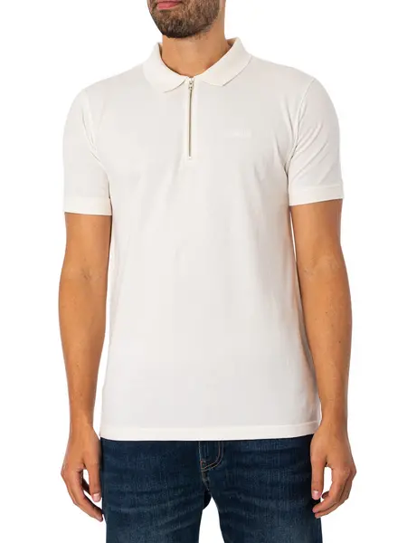 Image of Barbour International Cylinder Polo Shirt Whisper White XXL