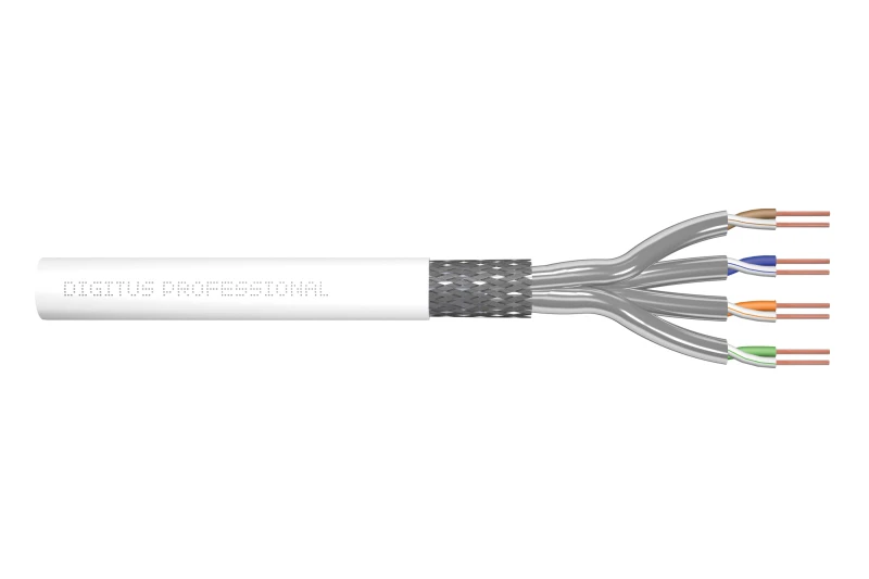 Image of Digitus CAT 7 S/FTP data cable - installation cable. 305 m. simplex. D