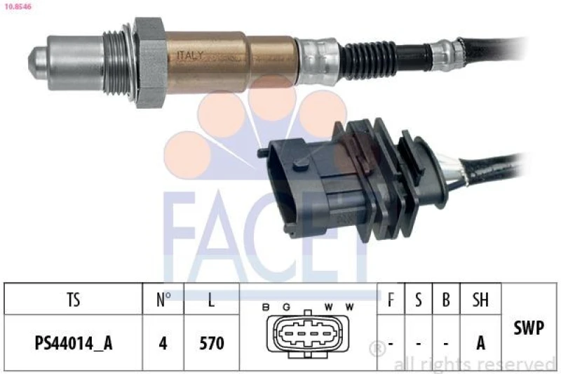 Image of FACET Lambda sensor FACET 10.8546