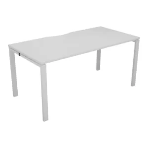 Image of CB 1 Person Bench 1200 X 800 Cable Port White-white