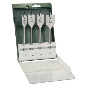 Image of Bosch 4 Piece Flat Wood Drill Bit Set