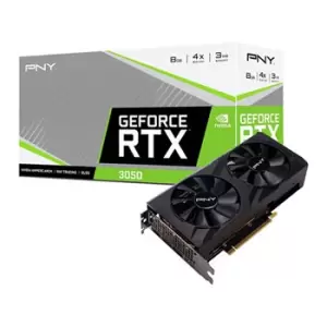 image of PNY NVIDIA GeForce RTX 3050 VERTO 8GB Ampere Graphics Card