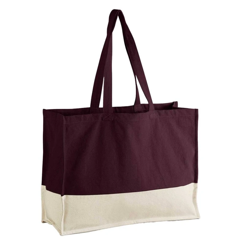 Image of Westford Mill Womens EarthAware Contrast Tote Multicolor Female One Size