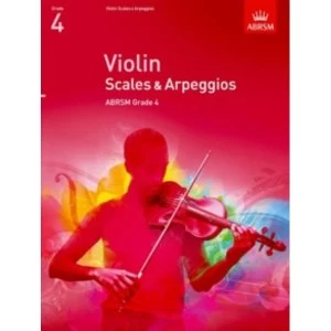 image of Violin Scales & Arpeggios, ABRSM Grade 4 : From 2012