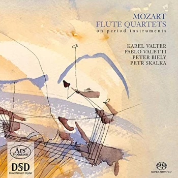 image of Karel Valter; Pablo Valetti; Peter Biely; Petr Skalka - Mozart: Flute Quartets On Period Instruments CD