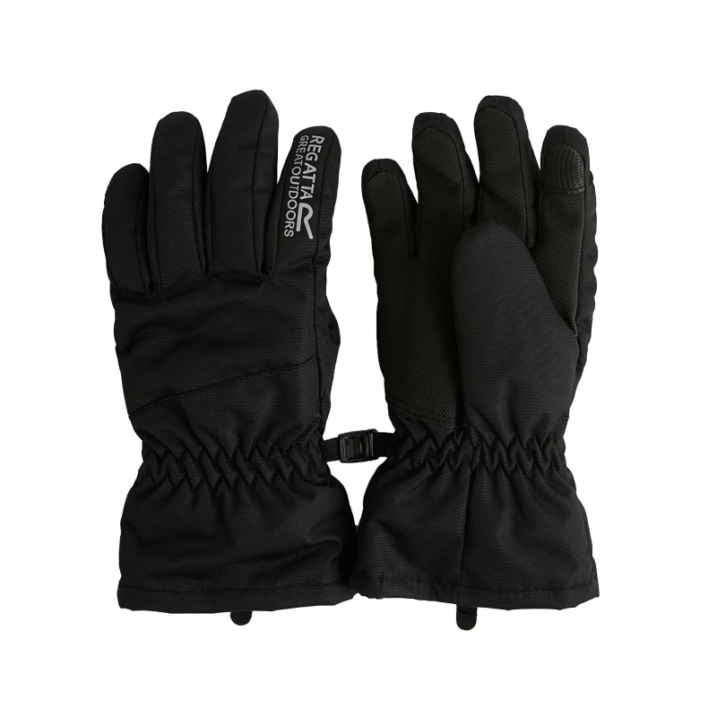Image of Regatta Kids Arlie Waterproof Gloves Black unisex 4-6yrs