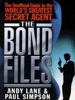 Image of The Bond Files by Andy Lane Paperback
