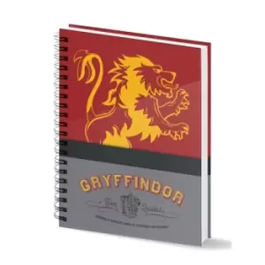 Image of Harry Potter Notebook A4 Gryffindor