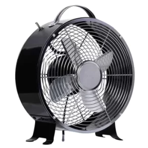 Image of Homcom 26cm Metal Fan, White