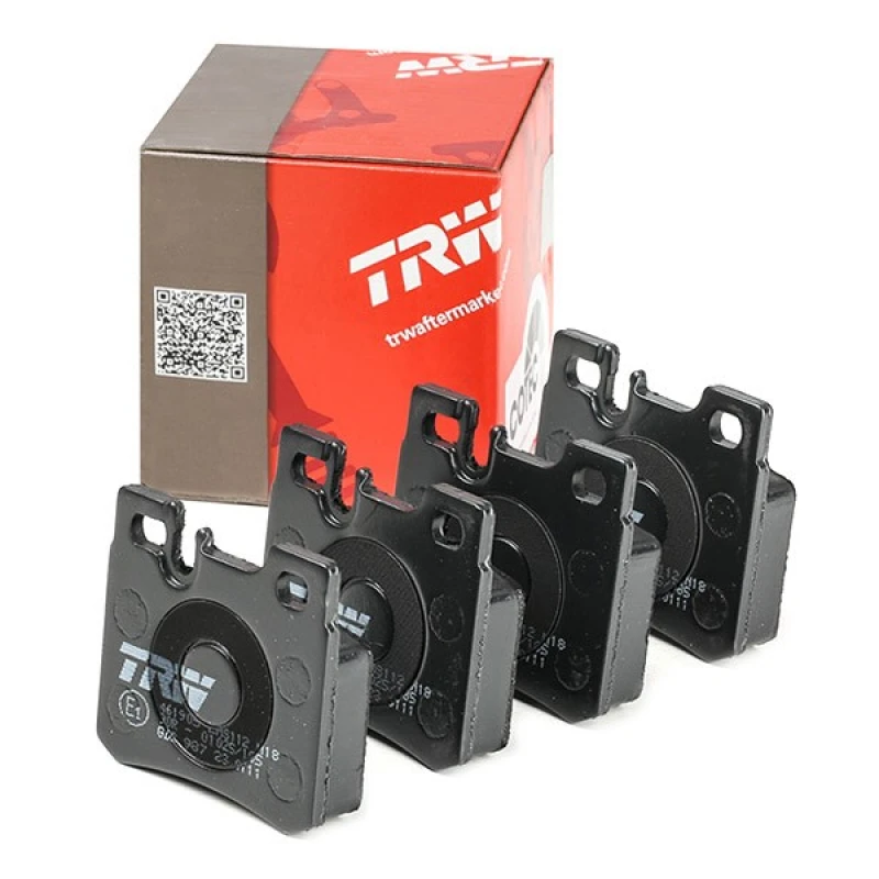 Image of TRW GDB987 Brake pad set prepared for wear warning indicator Brake Pad Set,disc brake (402)