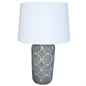 Image of Black Mandala Lamp 63.5cm
