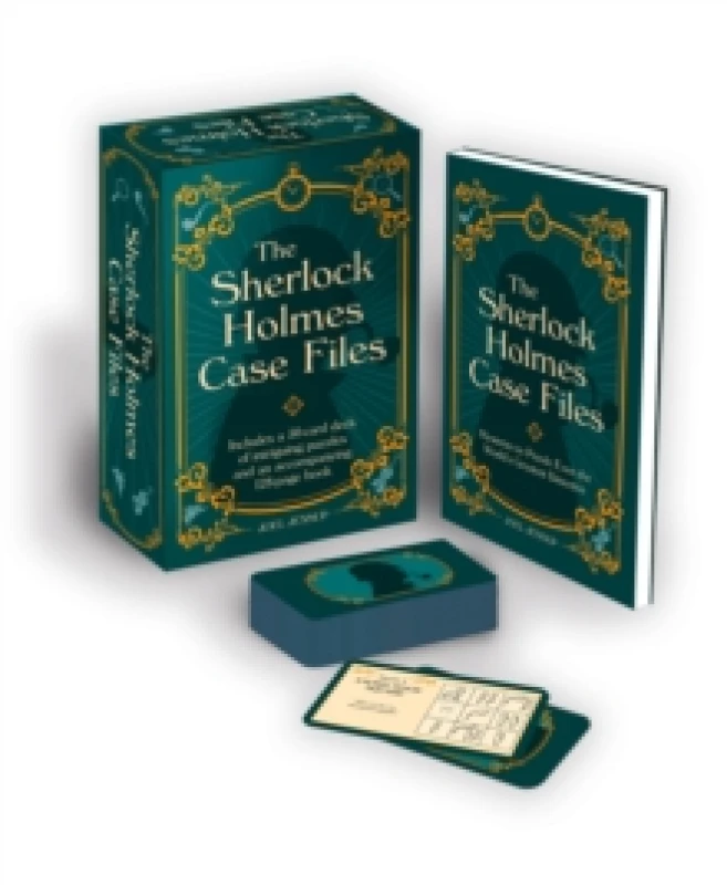 Image of The Sherlock Holmes Case Files : Includes a 50-Card Deck of Absorbing Puzzles and an Accompanying 128-Page Book Paperback / softback