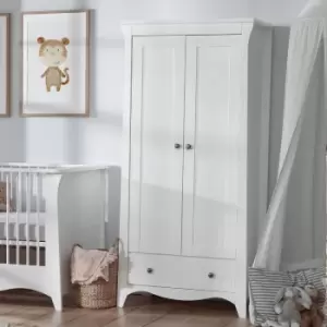 Image of Cuddleco Clara 2 Door Double Wardrobe White