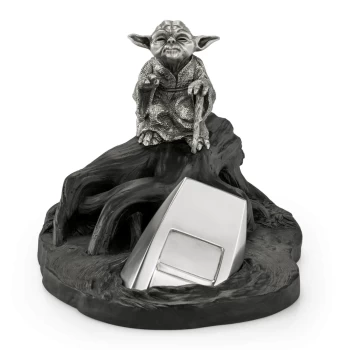 image of Royal Selangor Star Wars Yoda Pewter Figurine - Limited Edition of 999