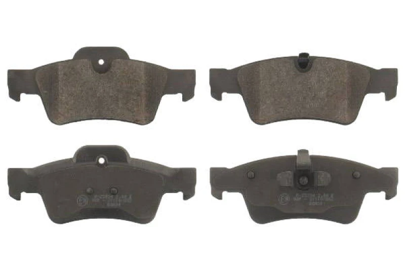 Image of SWAG 10 91 6615 Brake pad set Rear Axle, prepared for wear warning indicator, with piston clip Brake Pad Set,disc brake (402)