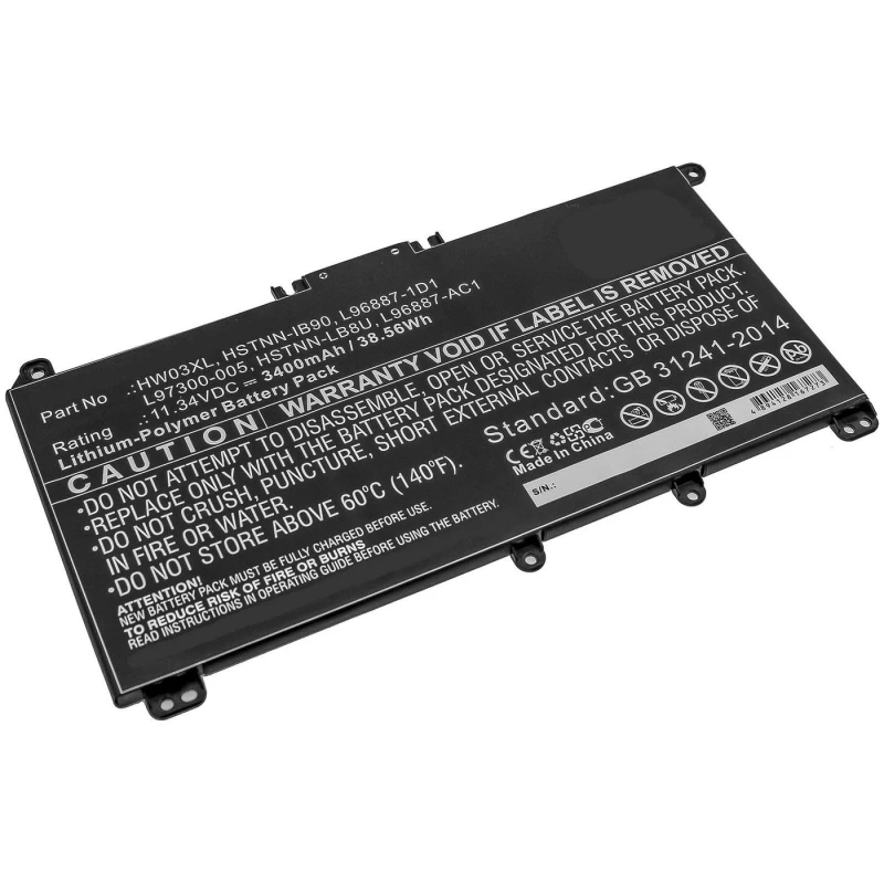 Image of CoreParts MBXHP-BA0282 laptop spare part Battery