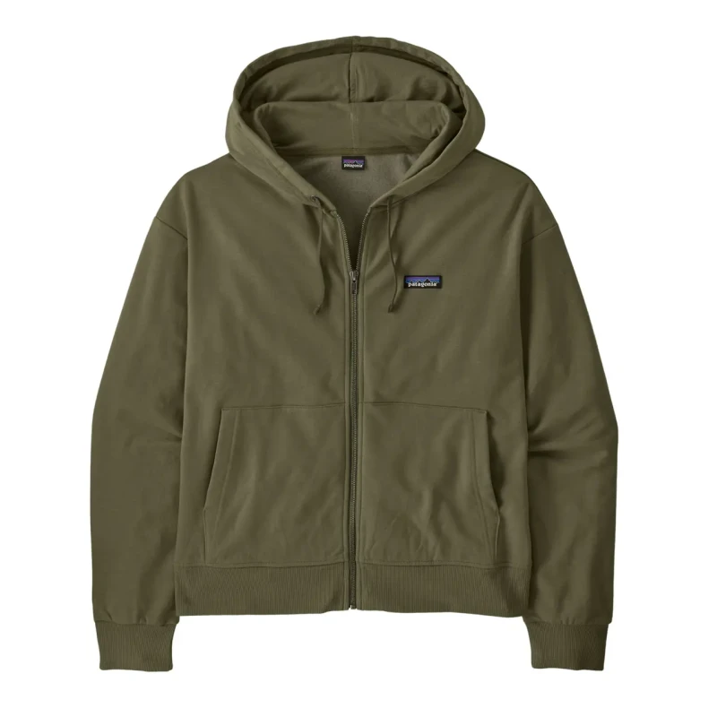 Image of Womens zip-up hoodie Patagonia Ahnya Vert Female M