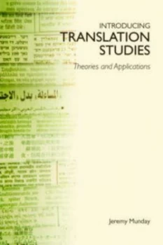 Image of Introducing Translation Studies by Jeremy Munday Paperback