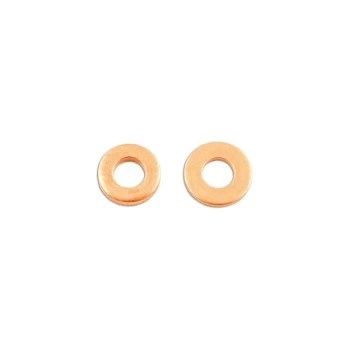 Image of Copper Washers - Injection - 14.6mm x 7.5mm x 3.0mm - Pack Of 50 - 31747 - Connect